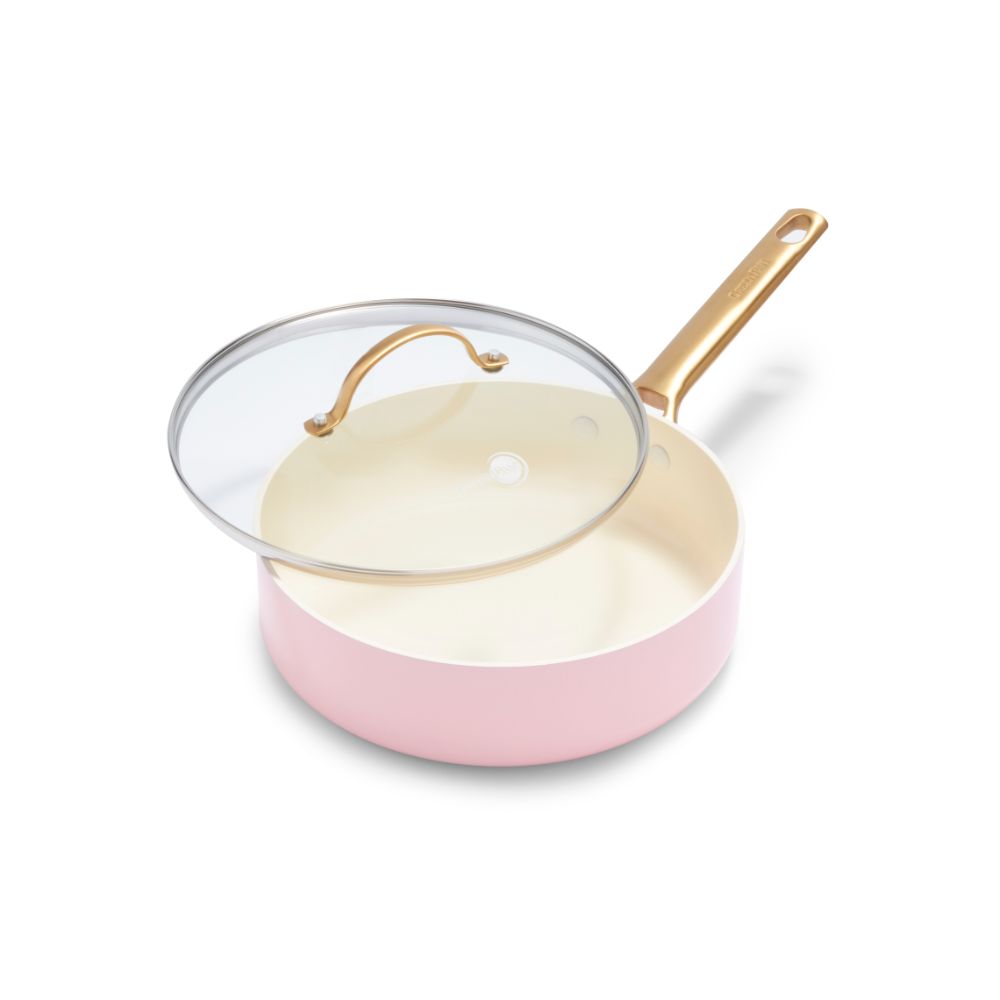 Padova Blush Pink 10-delig roze hapjespan met deksel