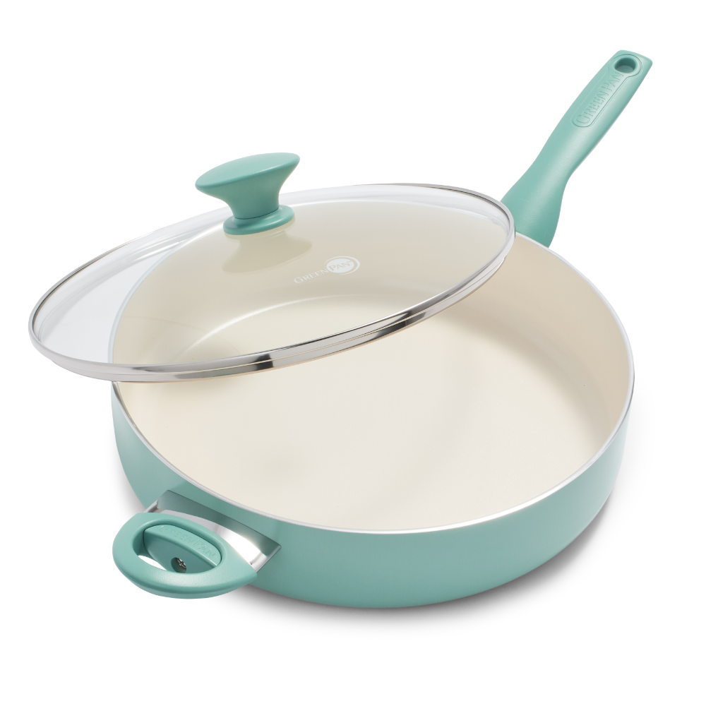 Rio Turquoise Set 8-delig hapjespan met deksel