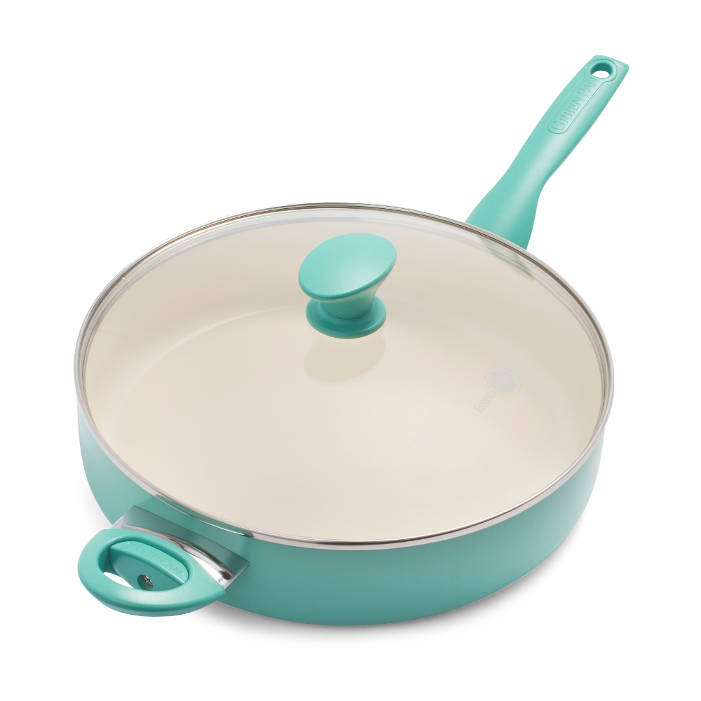  Rio Turquoise Hapjespan met deksel 30cm