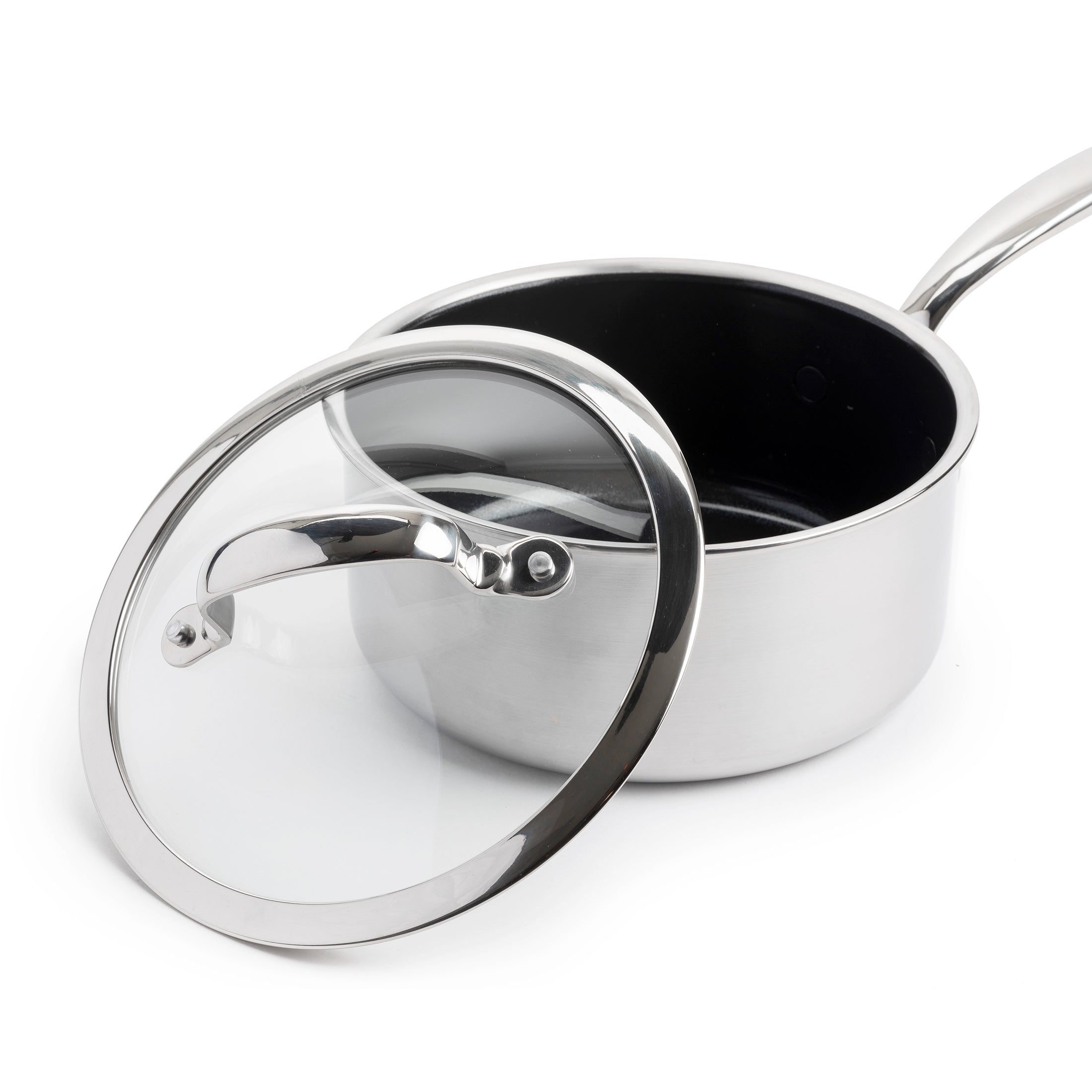 Premiere 6-delige Steelpannenset zilver