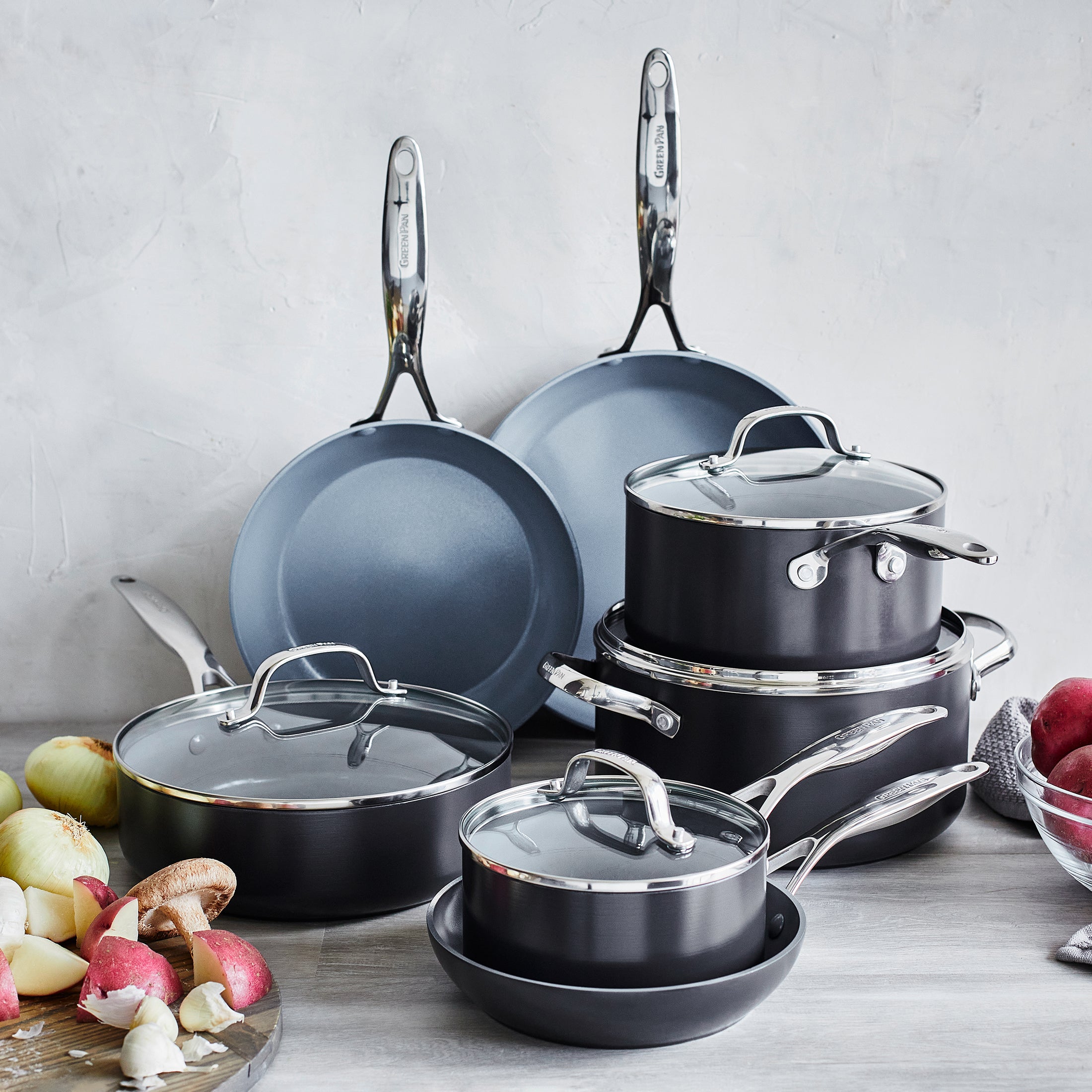 Venice Pro Chef's Pan 20cm grijs collectie