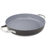 Venice Pro ronde Grillpan 25cm grijs