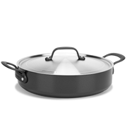 Craft Hapjespan met Deksel 30cm zwart 