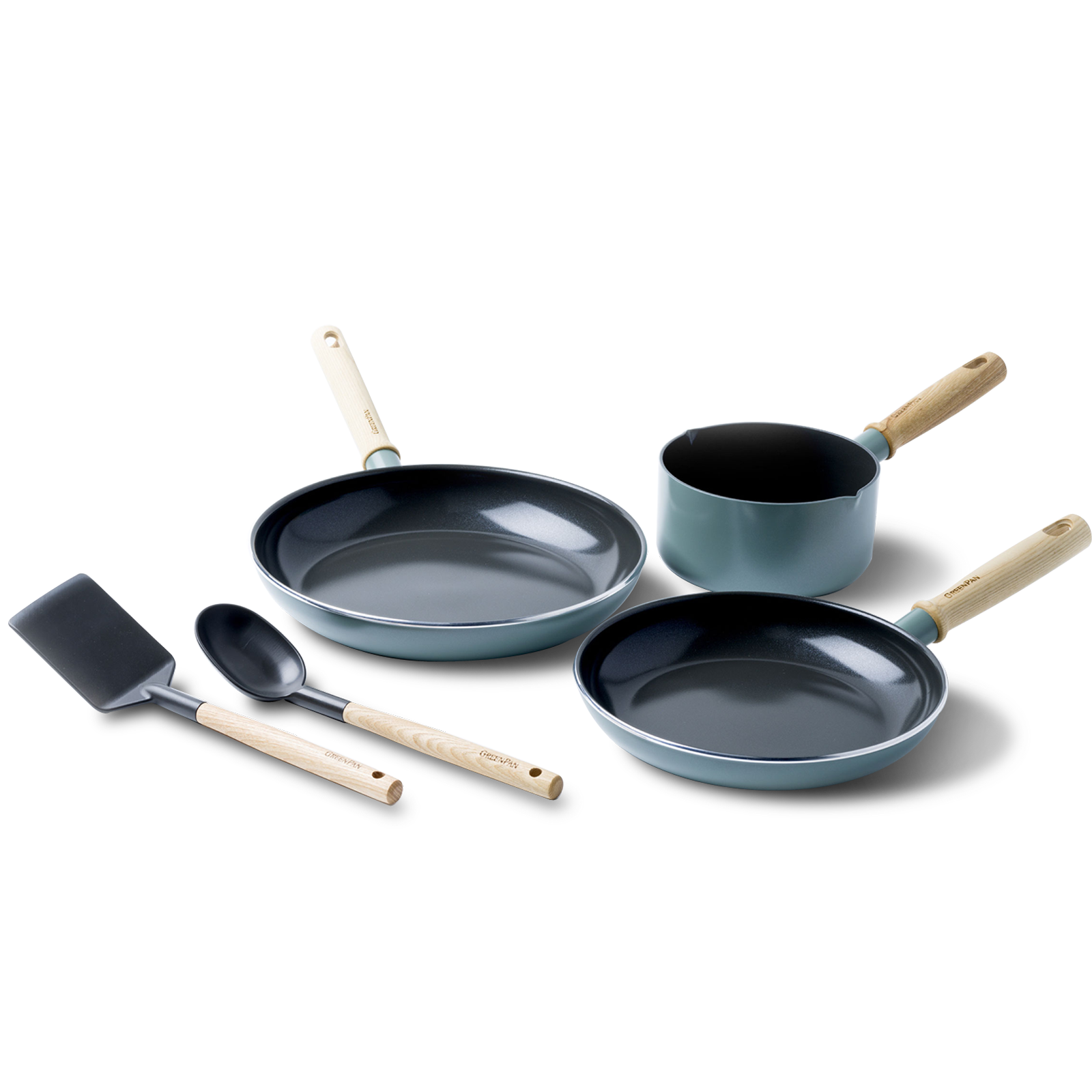 Mayflower Set 5-delig 16+24+28cm blauw
