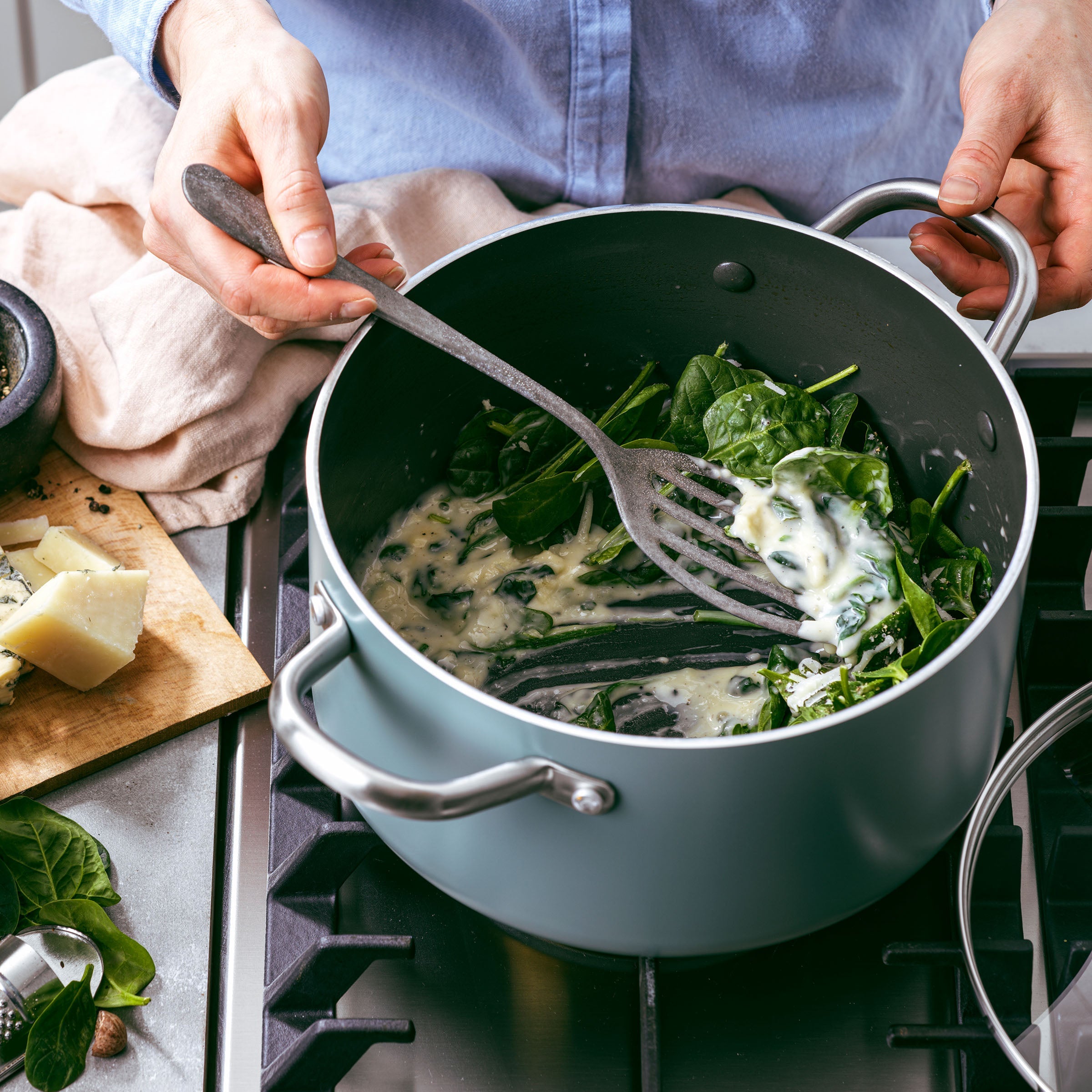 Greenpan Mayflower Kookpannen Keramisch inductie pfas-vri vooraanzicht