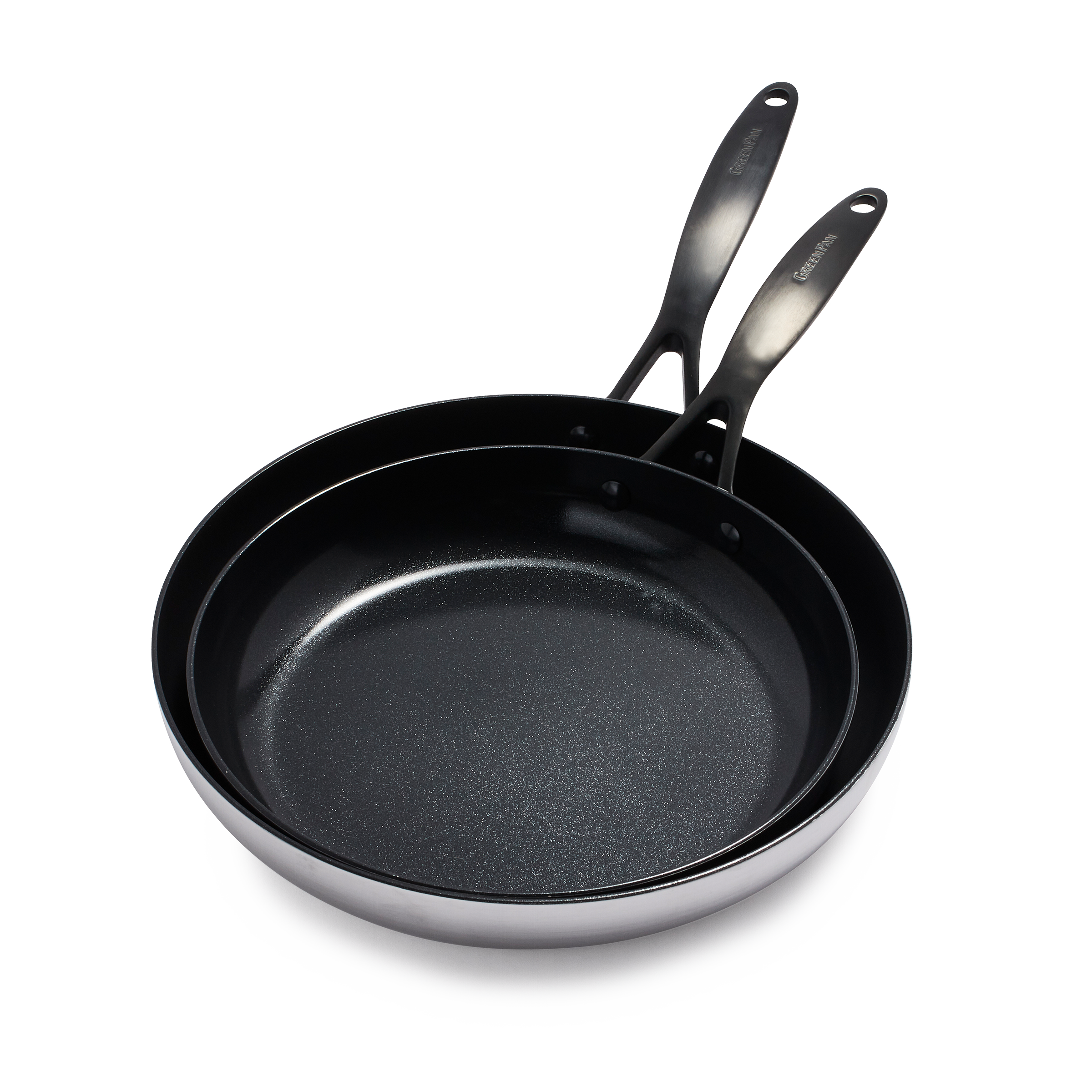Venice Pro Noir 2-delige set 26+30cm zilver
